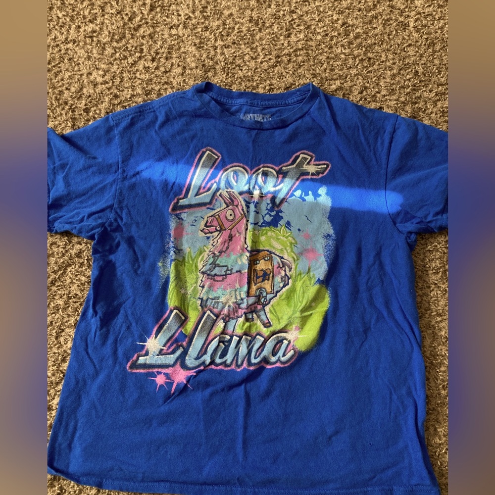 Fortnite llama tshirt